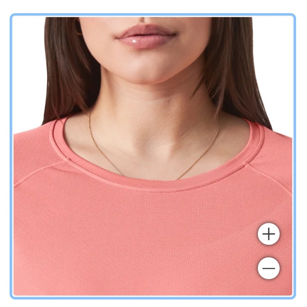NWT Mondetta Coral Long Sleeve Top size Small - Picture 3 of 4